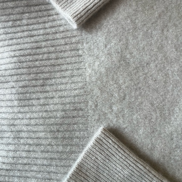 Almada Label Mica Cashmere Crewneck Sweater Taupe XS - Picture 9 of 9